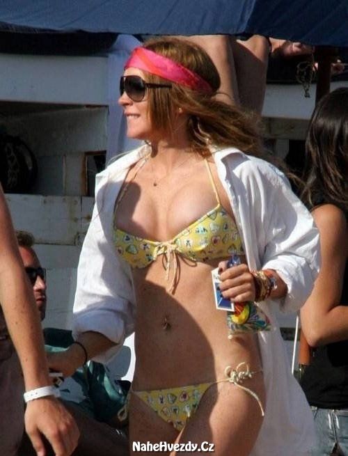Nahá Lindsay Lohan. Fotka - 74